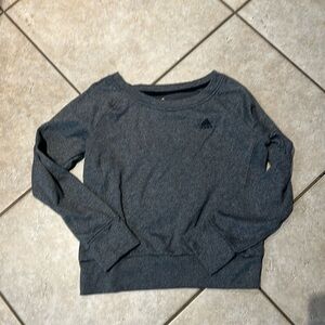 Adidas sweatshirt gray size small climawarm